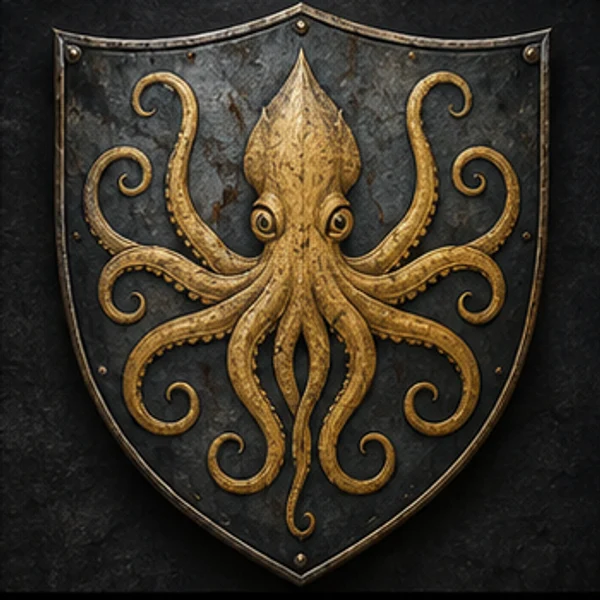 Concept coat of arms for House Greyjoy