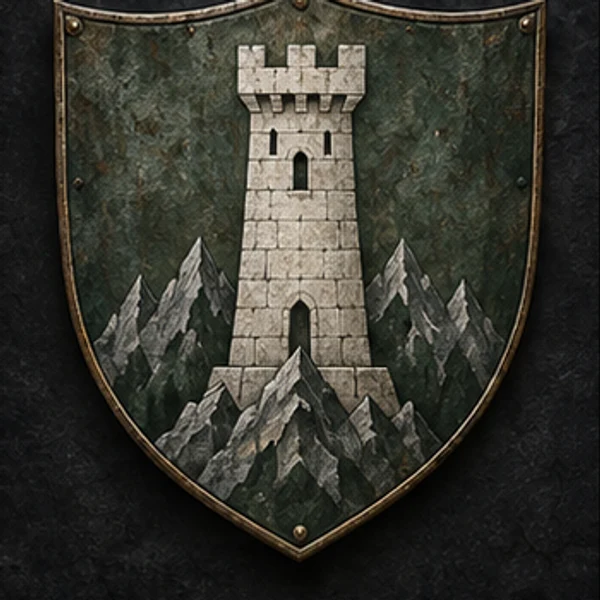 Concept coat of arms for House Hightower